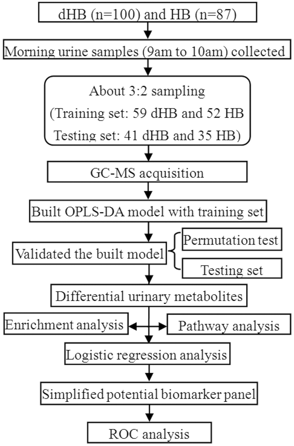 Flow chart of the study strategy in this work.