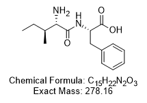 Chemical structure of IF peptide. Amino acid arrangement of the bioactive peptide IF isolated from APPH potato-extract hydrolysate generated by alcalase treatment.